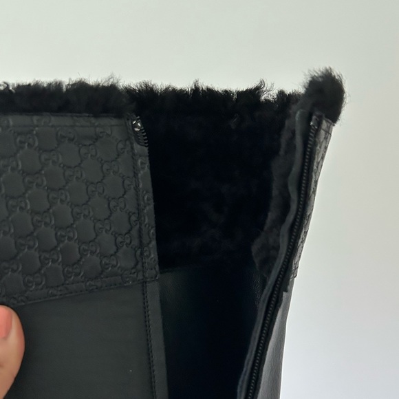 GUCCI DYED LAMB BOOTIES - Picture 4 of 6